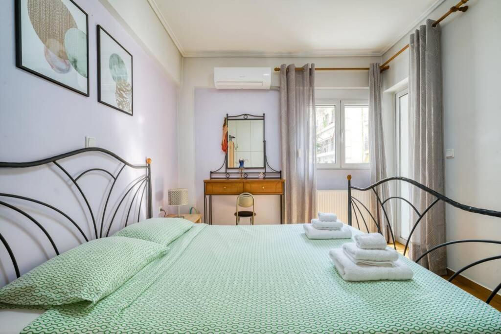 Spacious Family Flat Near Parthenon Free Parking Atena Exterior foto