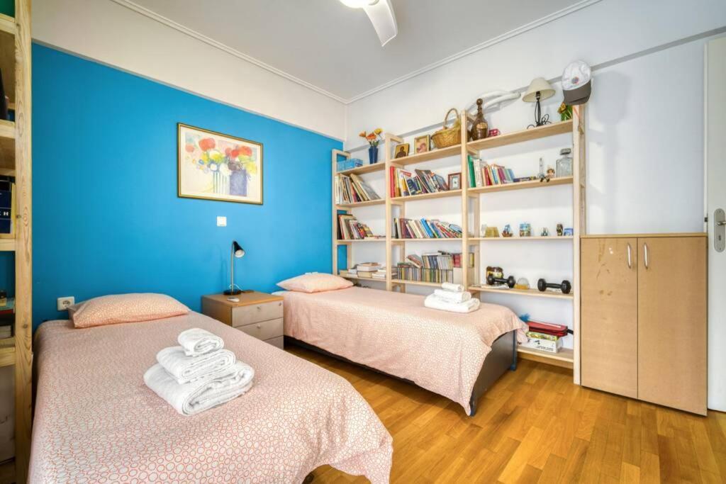 Spacious Family Flat Near Parthenon Free Parking Atena Exterior foto
