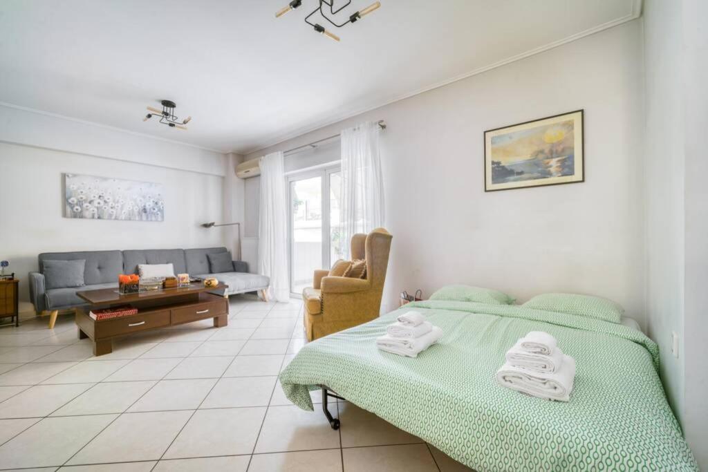 Spacious Family Flat Near Parthenon Free Parking Atena Exterior foto