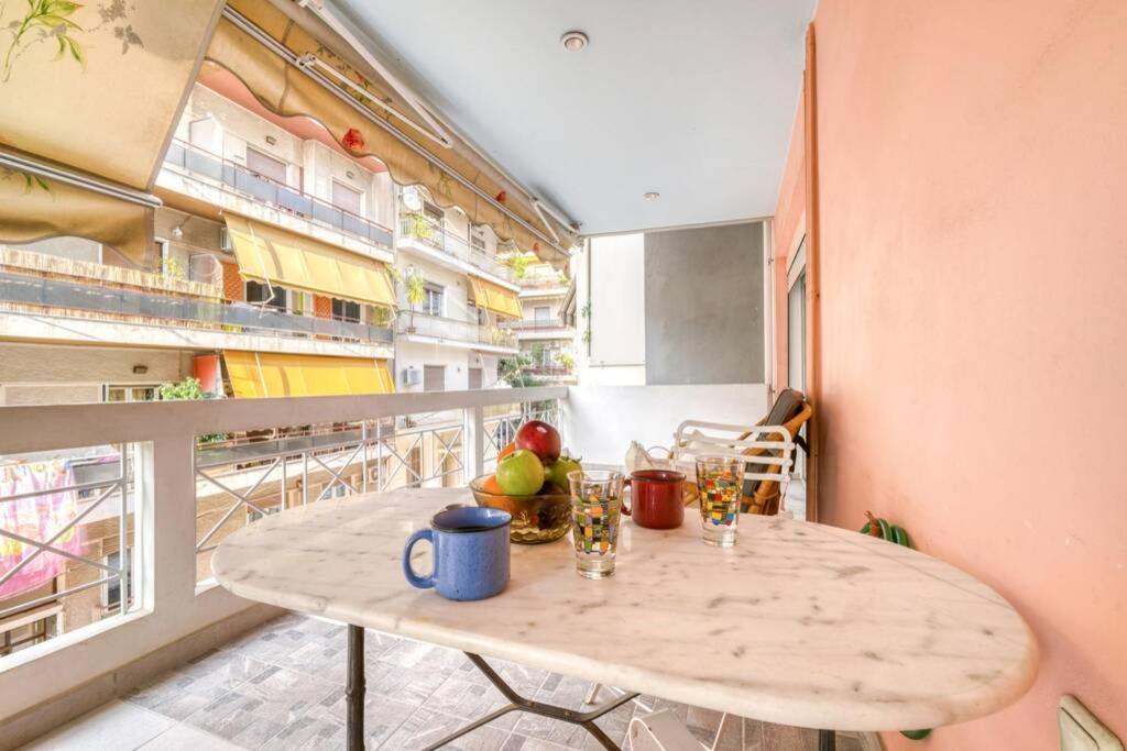 Spacious Family Flat Near Parthenon Free Parking Atena Exterior foto